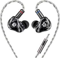 Yinyoo KBEAR SR8 IEM ausinės su mikrofonu, 1DD+3BA hibridinis vairuotojas, skirtas muzikantams, HiFi laidinės ausinės su mikrofonu, nuimamas 5N OFC laidas, IEM ausinės žaidimams, audiofilams ir spektakliams