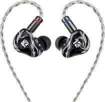 Yinyoo KBEAR SR8 IEM ausinės su mikrofonu, 1DD+3BA hibridinis vairuotojas, skirtas muzikantams, HiFi laidinės ausinės su mikrofonu, nuimamas 5N OFC laidas, IEM ausinės žaidimams, audiofilams ir spektakliams