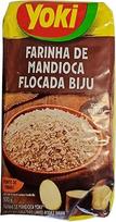YOKI Manijoko miltų dribsniai 500 g - Farinha de Mandioca Flocada Biju - Biju miltai Farofa, Tutu de Feijão, Pirão, duonai ir duonos kepiniams - traškūs, be glitimo, universalūs su Kajal