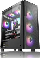 Žaidimų kompiuteris su „Core i5-13400F“, „GeForce RTX 4060“, „B610“, 16GB (8GB × 2) 3200 MHz DDR4 RAM, 1 TB NVMe SSD, 700 W maitinimo bloku, 5 RGB ventiliatoriais, „Wi-Fi“ – galingas kompiuteris žaidimams ir kūrybai