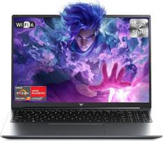 Žaidimų nešiojamasis kompiuteris – 16 colių FHD ekrano nešiojamasis kompiuteris su „AMD Ryzen 7 H255“ procesoriumi (geresnis už „i7-11800H“), kurio dažnis siekia iki 4,9 GHz, 16GB DDR5 4800 MHz operatyviosios atminties, 512GB SSD, žaidimų nešiojamasis k