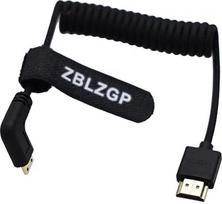 ZBLZGP Didelės spartos HDMI kabelis 8K, tinkamas "Fujifilm XT4", XT5 fotoaparatams, nenurodyta konkreti vaizdo kamera, bendrieji 8K įgalinti monitoriai