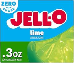 Želatinos desertas "Jell-O" be cukraus su laimu (8,5 g)