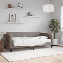 ZEYUAN Dviaukštė lova su čiužiniu Taupe 90 x 200 cm Audinys, Sofa lova, Sofa lova, Sofa lova, Sofa lova, Paauglių lova, Lovos rėmas, Lovos kušetė - 3196801