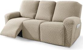 ZNSAYOTX Sofos Slipcovers už Recliner 5 dalių mados sofos Slipcovers su kišenėmis abiejose pusėse, 2024 minkštas patvarus žakardinis audinys Pet Friendly Lazy Boy su