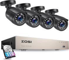 ZOSI 720P 1080P HD TVI kamerų sistema