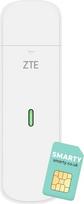 ZTE MF833 CAT4/4G USB Dongle Unlocked Low Cost Travel Business WiFi Perfect for Streaming, Gaming, Browsing, Support Multi Band Configuration, 2 metų garantija ir nemokamas