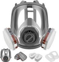 ZXICH Vоllmаske daugkartinio naudojimo respiratorinė kaukė su filtru, apsauganti nuo garų ir dalelių Dujų kaukė Funkcinė kaukė Dulkių kaukė dažams, lakui, dailidėms, žemės ūkiui