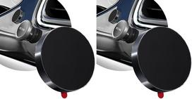 [2 vnt. rinkinys: magnetiniai laikikliai „OOONO CO Driver NO1“ / „NO2“, universalūs laikikliai „iPhone 15“, „14“, „13“, „12“ serijos mobiliesiems telefonams / eismo signalizacijai, skirti montuoti ant saulės skydelio, prietaisų skydelio, tinka visiems aut