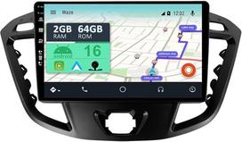 [2+64GB] „Android 16“ automobilių radijas su navigacijos sistema, skirtas „Ford Tourneo“/„Transit“/„Custom“ (2013–2021 m.) – „CarPlay“/„Android Auto“/GPS/valdymas per vairą/„MirrorLink“/„Bluetooth 5.0“ – 9 colių IPS jutiklinis ekranas