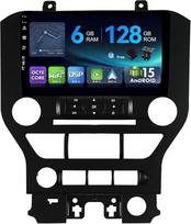 [6G+128G,Octa-Core] - MSD Autoradio für Ford Mustang (2015-2020) | Android 15 GPS Navi Radio | CarPlay Android Auto Lenkradsteuerung Dual-Band WiFi DSP DAB | Rückfahrkamera MIC | 2 Din 9 Zoll