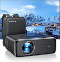 [Automatinis fokusavimas] Projektorius su „Wi-Fi 6“ ir „Bluetooth 5.2“, 480 ANSI, 4K raiška, „WiMiUS P62“ – natūralios 1080p raiškos lauko filmų projektorius