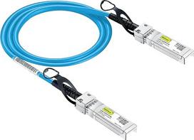 [Mėlynas] 10G SFP+ DAC kabelis, 1 metras (3,3 pėdos), „Twinax“ SFP+ kabelis, skirtas „Ubiquiti UniFi“