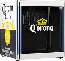 °CUBES "Corona" 48 l talpos šaldytuvas su stiklinėmis durimis ir 4 lentynomis