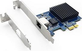 „10Gtek Gen4“ 10Gb tinklo plokštė su vienu RJ45 prievadu ir „Realtek RTL8127“ mikroschema