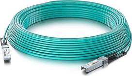 „10Gtek“ 10GbE SFP+ AOC kabelis, 80 metrų, 10GBASE aktyvusis optinis OM3 MMF kabelis, skirtas „Cisco“, „Ubiquiti UniFi“, „Supermicro“, „Mikrotik“, „Netgear“, „TP-Link“, „D-Link“, „Zyxel“, „QNAP NAS“ ir „Open Switch“ įrenginiams