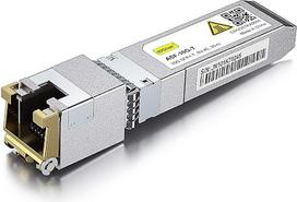 „10Gtek“ skirtas „Ubiquiti“ UF-RJ45-10G SFP+ RJ45 modulis, 10GBase-T varinis siųstuvas-imtuvas, iki 30 metrų