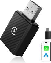„2-in-1“ belaidis „CarPlay“ ir „Android Auto“ adapteris automobiliui, dviejų dažnių „Wi-Fi 6“, „Bluetooth“ V5.4, greitas ir stabilus, „Plug & Play“, skirtas „Apple iPhone“ su „iOS 10“ ir naujesne versija, išmaniesiems telefonams su „Android 11“ ir naujesn