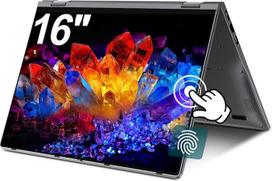 „2-in-1“ nešiojamasis kompiuteris su jutikliniu ekranu, 16 colių, „Ryzen 3 3300U“, 16GB RAM, 512GB SSD | 360° atverčiamas, pirštų atspaudų jutiklis, apšviesta klaviatūra, „Wi-Fi 6“, „Bluetooth 5.2“, IPS FHD, daugiafunkcinis USB-C prievadas