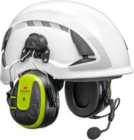 „3M Peltor WS ALERT X+“ programėlė, ryškiai geltona, tvirtinama prie šalmo, 1 vnt. pakuotė | Ausinės, galvos juosta, „Bluetooth“, MRX21P3E3WS7, USB-C