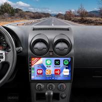 „4+64G“ naujausias „Android“ automobilių radijas, skirtas „Nissan Qashqai J10“ (2006–2016 m.) modeliams, su navigacijos sistema, 9 colių ekranu, „CarPlay“ funkcija, „Android“, „Bluetooth“, RDS, FM, „Wi-Fi“, AHD, atbulinės eigos kamera ir „Hi-Fi“ garso sis