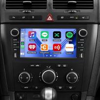 „4+64G“ naujausias „Android“ automobilių radijas, skirtas „Opel Corsa C/D“, „Zafira B“ ir „Astra G H“ modeliams, su navigacija, 7 colių ekranu, „CarPlay“ funkcija, „Android“, „Bluetooth“, RDS, FM, „Wi-Fi“, AHD, atbulinės eigos kamera ir „Hi-Fi“ sistema