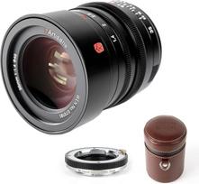 „7artisans“ M35 mm f/1,4 pilno kadro objektyvas su „Leica M“ jungtimi, skirtas „Leica M4“, „M5“, „M6“, „M7“, „Leica SL“, „TL“ ir „CL“ serijos veidrodinių fotoaparatams; dovana – artimo fokusavimo adapteris (LM-E)