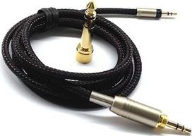 „ABLET“ garso kokybės gerinimo keitimo kabelis, suderinamas su „Sennheiser Momentum“, „Momentum 2.0“, „Momentum 3“ ir „HD1“ ausinėmis, 1,8 m