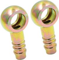 „ABSOPRO“ 2 vnt. automobiliams skirtas 10 mm vidinio skersmens žarnos antgalis su 14 mm „Banjo“ jungties adapteriu