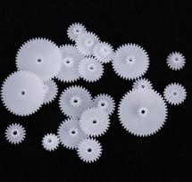 „Accurugty“ plastikinis krumplių rinkinys, dvigubo krumplio modelio rinkinys, „pasidaryk pats“ detalės, skirtos