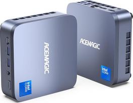 „ACEMAGIC M5“ mini kompiuteris, „Intel i9-14900HX“ (24C/32T), 32GB DDR4, 1 TB NVMe SSD | Mini kompiuteris su „Windows 11 Pro“, „Wi-Fi 6“, 4K UHD, „Type-C“, 24MB L3, 55 W TDP, skirtas programavimui, kūrybiniam dizainui ir žaidimams