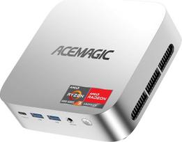 „ACEMAGICIAN K1“ mini kompiuteris, 8GB DDR4, 256GB SSD, „AMD Ryzen R2544“ (geresnis už 4300U, iki 3,7 GHz), „Win11 Pro“ mikro stalinis kompiuteris, HDMI + DP + Type-C, 6 USB 3.2 jungtys, skirtas verslo biurui ir namų kinui