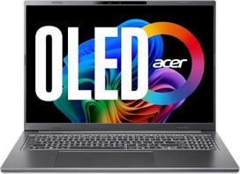 „Acer Aspire 16 AI OLED“ nešiojamasis kompiuteris, „Ultra 7“, 32GB RAM, 1 TB SSD | 16 colių OLED ekranas, „Intel Core Ultra 7 258V“, 32GB RAM, 1 TB SSD, „Intel Arc 140V“, „Windows 11“, QWERTZ klaviatūra, A16-52M-75LW