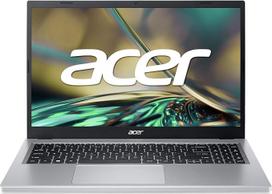 „Acer Aspire 3“ (A315-510P-30TL) Nešiojamasis kompiuteris | 15,6 colių FHD ekranas | „Intel Core i3-N305“ (2023 serija) | 8GB RAM | 512GB SSD | „Intel UHD Graphics“ | „Windows 11“ | QWERTZ klaviatūra | Sidabrinė spalva