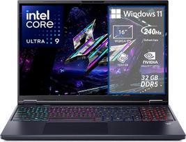 „Acer Predator Helios Neo 16 AI PHN16-73-92SX“ žaidimų nešiojamasis kompiuteris, „NVIDIA GeForce RTX 5070 Ti“ 12GB GDDR7, „Intel Core Ultra 9 275HX“, 32GB DDR5 RAM, 1 TB SSD, ekranas 16 colių WQXGA 240 Hz DDS, „Windows 11 Home“