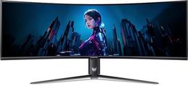 „Acer Predator Z57“ žaidimų monitorius, 57 colių (144,8 cm), „MiniLED“, dvigubas UHD, 120 Hz | 57 colių išlenktas (144,8 cm ekranas), dvigubas UHD, „MiniLED“, 120 Hz, 1 ms (VRB), USB-C 90 W, USB koncentratorius, reguliuojamas aukštis