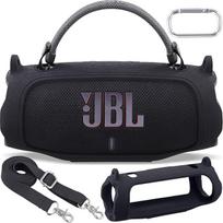„Aenllosi“ juodas silikoninis kietas dėklas, skirtas „JBL Charge 6“ garsiakalbiui