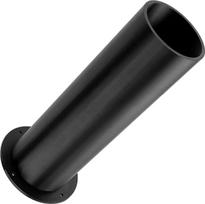 „AERZETIX“ garsiakalbių „Bass Reflex“ vamzdis, skersmuo 75,5 x 67,5 mm, ilgis 250 mm, juodos spalvos ABS plastikas