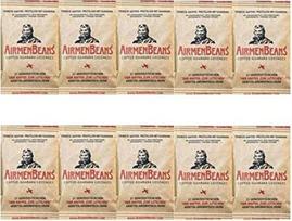 „Airmen Beans“ 10x kavos pastilės su guaranos ekstraktu, 210 vnt. pakuotė, 10 x DE1001