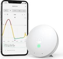 „Airthings Wave Mini“ kambario oro kokybės matuoklis (VOC, pelėsių pavojus, drėgmė, temperatūra)