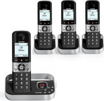 „Alcatel F890 Quad DECT“ skambučių blokavimo telefonas ir atsakiklis