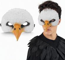 „Alipis“ paukščio kaukė – cosplay reikmenys Helovino kostiumų vakarėliui