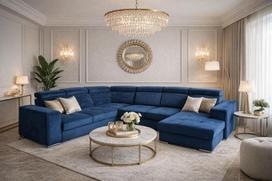 „All4All“ kampinė sofa su miego funkcija „Fondi VIII“ – „Living Landscape“ U formos – XXL sofa – 326 x 260 cm – didelė sofa-lova su daiktų dėže – spalvų pasirinkimas – šiuolaikiška – dešinė pusė 19
