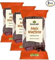 „Alnatura“ ekologiški tamsūs kukurūzų vafliai, 65 g (3 vnt. pakuotė)
