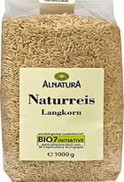 „Alnatura“ ilgagrūdžiai natūralūs ryžiai, 1 kg