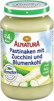„Alnatura“ pastarnokai su cukinijomis ir žiediniais kopūstais, skirti vaikams nuo 5 mėnesių, 190 g
