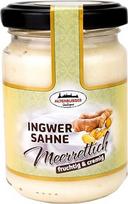 „Altenburger Original“ imbierinis krienų kremas, 140 g stiklainyje, vaisinis ir kreminis malonumas, tinkamas valgyti su medžiojamais paukščiais ir sūriu
