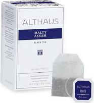 „Althaus Tea Malty Assam“ 20 x 1,75 g ⋅ Juodoji arbata klasikinėse arbatos maišeliuose ⋅ „Deli Pack“ pakuotė