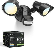 „ALUSSO“ 30 W, 3000 lm LED prožektorius su judesio jutikliu, skirtas naudoti lauke – garažui ir kiemui