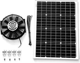 „Amtrak Solar“ 12 colių saulės energija varomas stogo ventiliatorius, galingas 50 vatų ventiliatorius, tyliai vėsinantis palėpę, garažą ar šiltnamį ir užtikrinantis vėdinimą, apsaugantį nuo drėgmės (11 colių sparnas)
